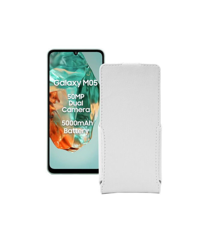 Чохол-флип з екошкіри для телефону Samsung Galaxy M05 (M055)