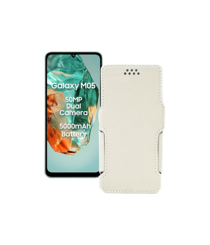 Чохол-книжка з екошкіри для телефону Samsung Galaxy M05 (M055)