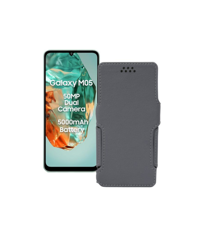 Чохол-книжка з екошкіри для телефону Samsung Galaxy M05 (M055)