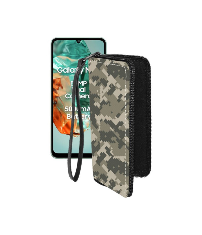 Чохол-гаманець з екошкіри для телефону Samsung Galaxy M05 (M055)