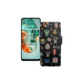 Чохол-книжка з екошкіри для телефону Samsung Galaxy M05 (M055)