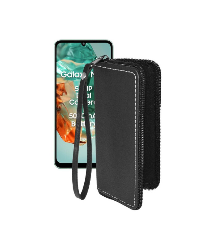 Чохол-гаманець з екошкіри для телефону Samsung Galaxy M05 (M055)