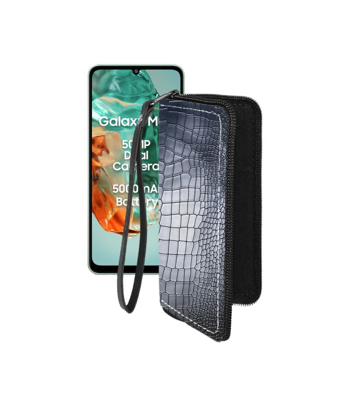 Чохол-гаманець з екошкіри для телефону Samsung Galaxy M05 (M055)
