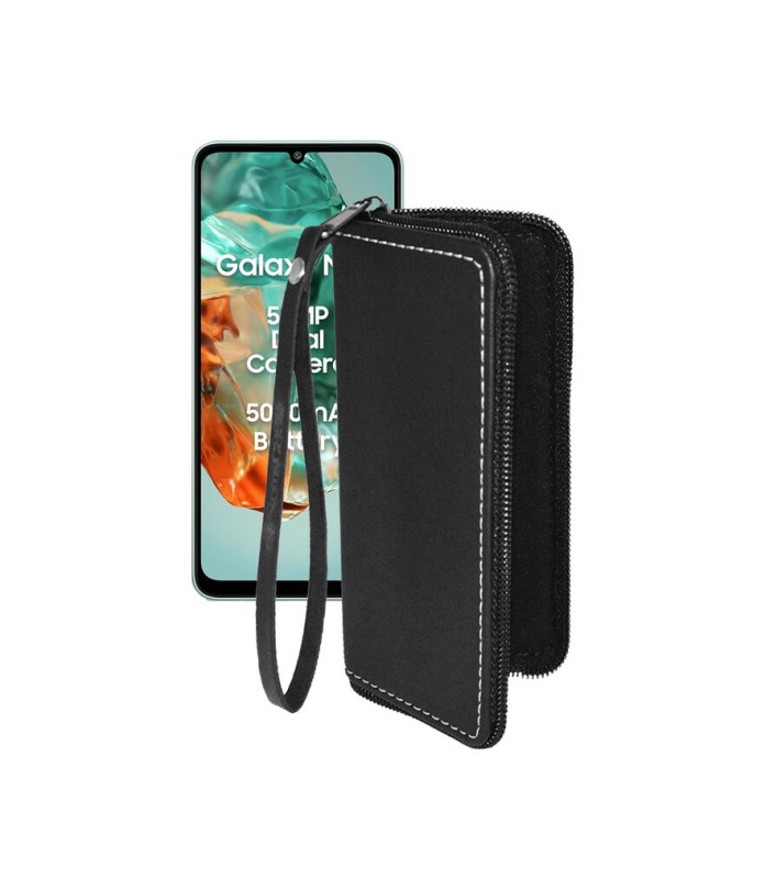 Чохол-гаманець з екошкіри для телефону Samsung Galaxy M05 (M055)