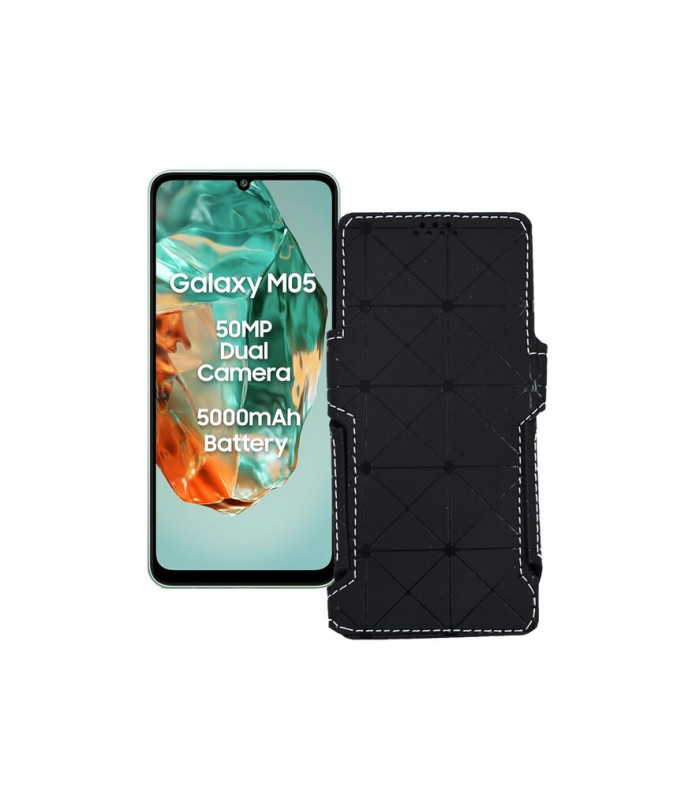 Чохол-книжка з екошкіри для телефону Samsung Galaxy M05 (M055)