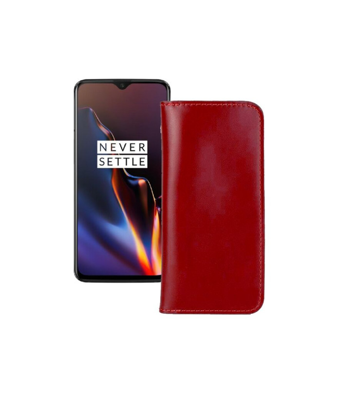 Портмоне з шкіри для телефону OnePlus 6T