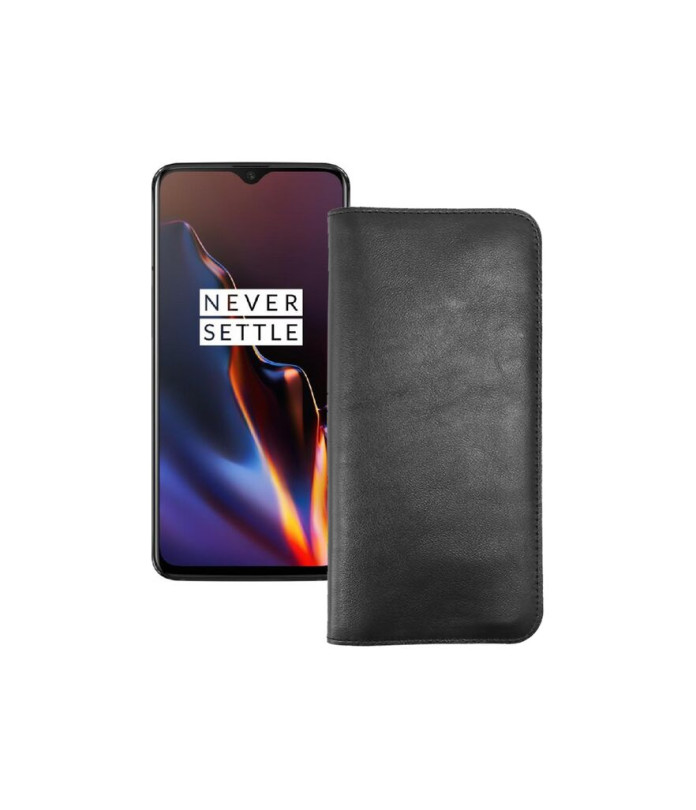 Портмоне з шкіри для телефону OnePlus 6T