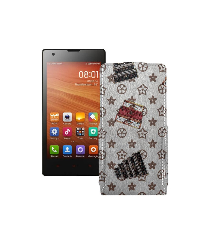 Чохол-флип з екошкіри для телефону Xiaomi Redmi 1S