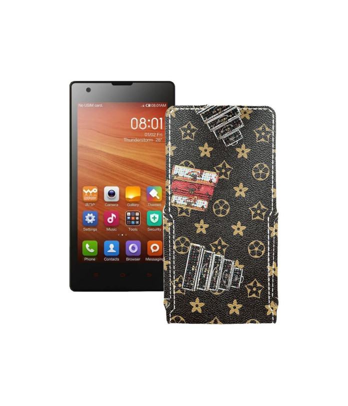 Чохол-флип з екошкіри для телефону Xiaomi Redmi 1S