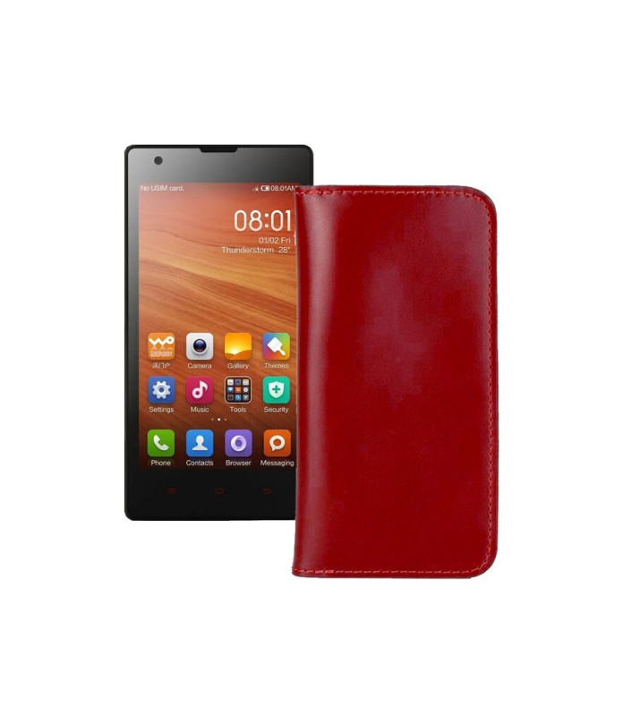 Портмоне з шкіри для телефону Xiaomi Redmi 1S