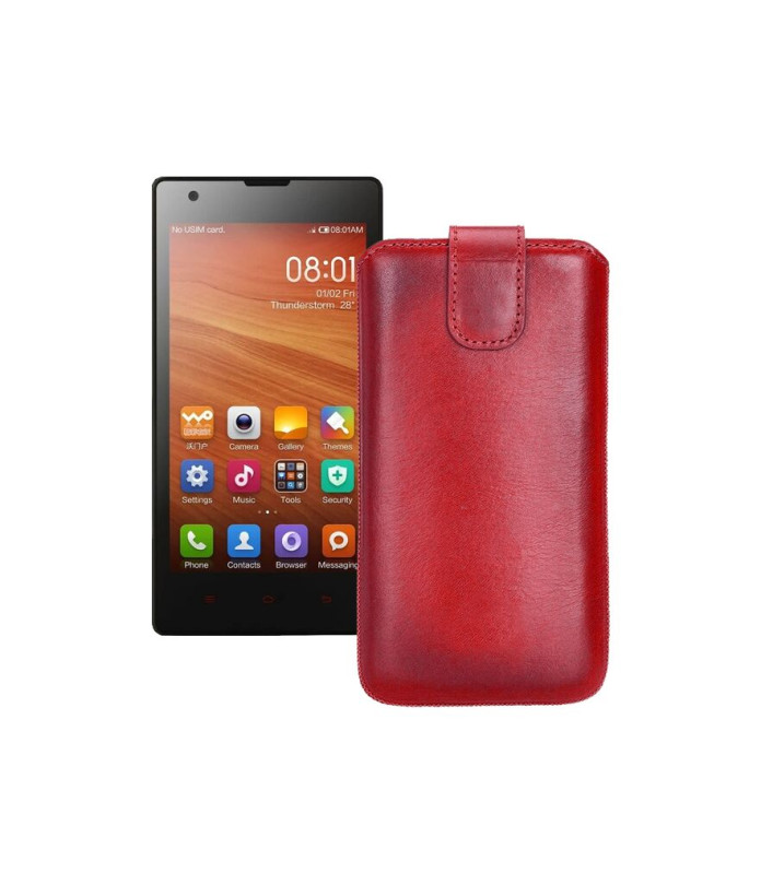 Витяжка з екошкіри для телефону Xiaomi Redmi 1S