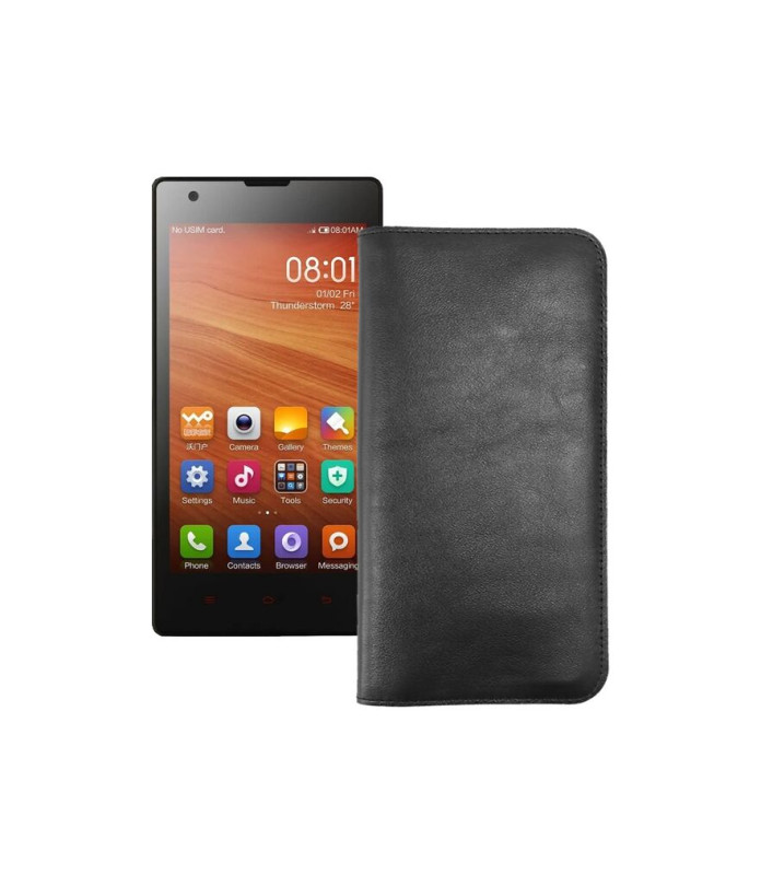 Портмоне з шкіри для телефону Xiaomi Redmi 1S