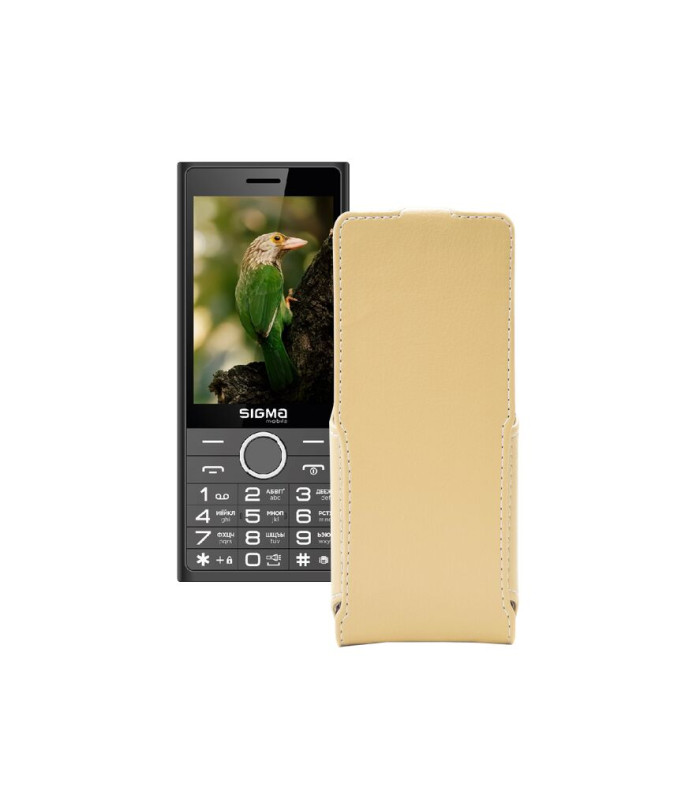 Чохол-флип з екошкіри для телефону Sigma X-style 353