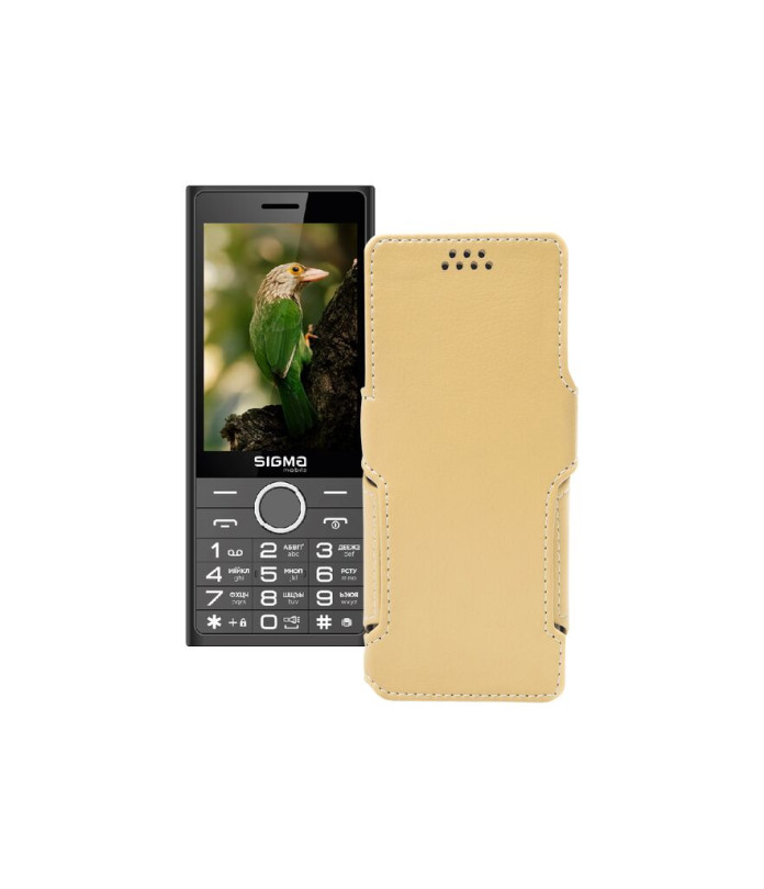Чохол-книжка з екошкіри для телефону Sigma X-style 353