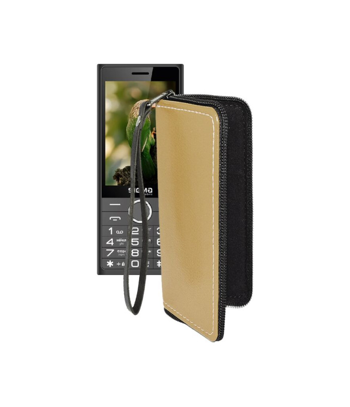 Чохол-гаманець з екошкіри для телефону Sigma X-style 353