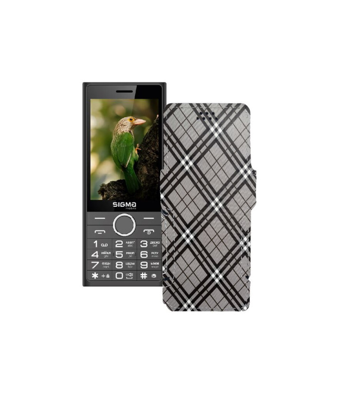 Чохол-книжка з екошкіри для телефону Sigma X-style 353