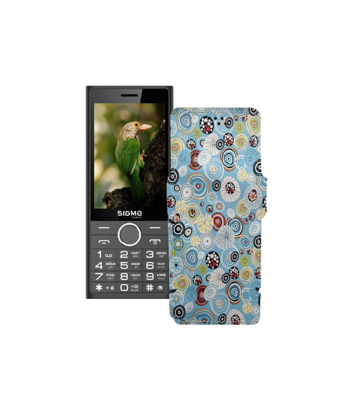 Чохол-книжка з екошкіри для телефону Sigma X-style 353