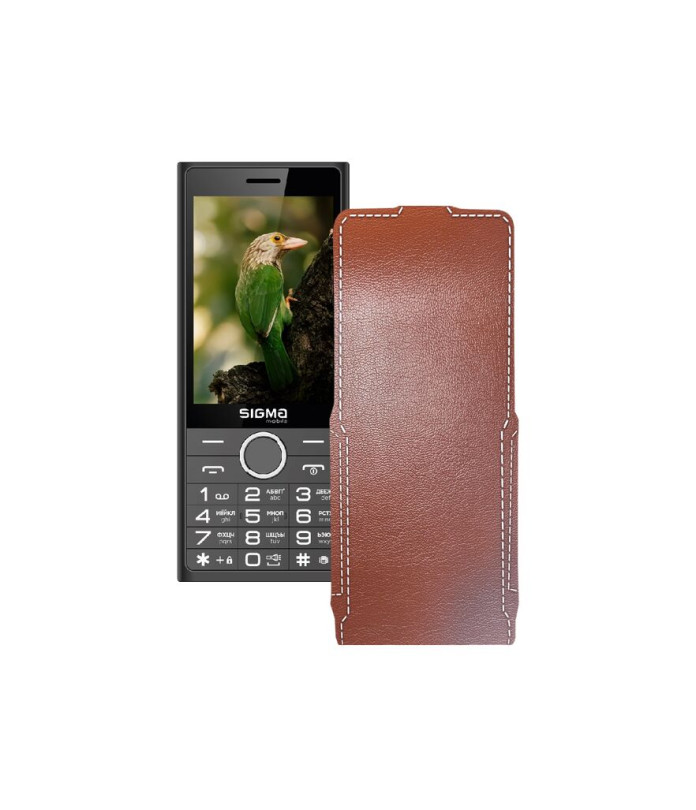 Чохол-флип з екошкіри для телефону Sigma X-style 353