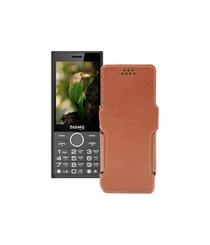 Чохол-книжка з екошкіри для телефону Sigma X-style 353