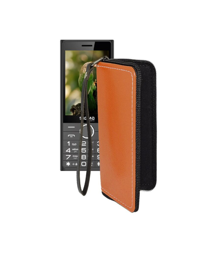 Чохол-гаманець з екошкіри для телефону Sigma X-style 353