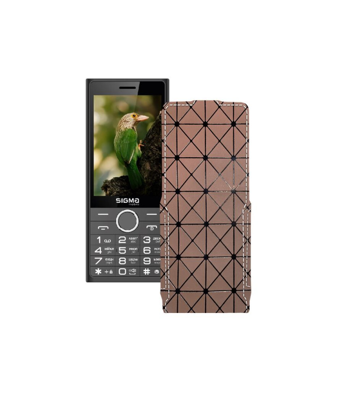 Чохол-флип з екошкіри для телефону Sigma X-style 353