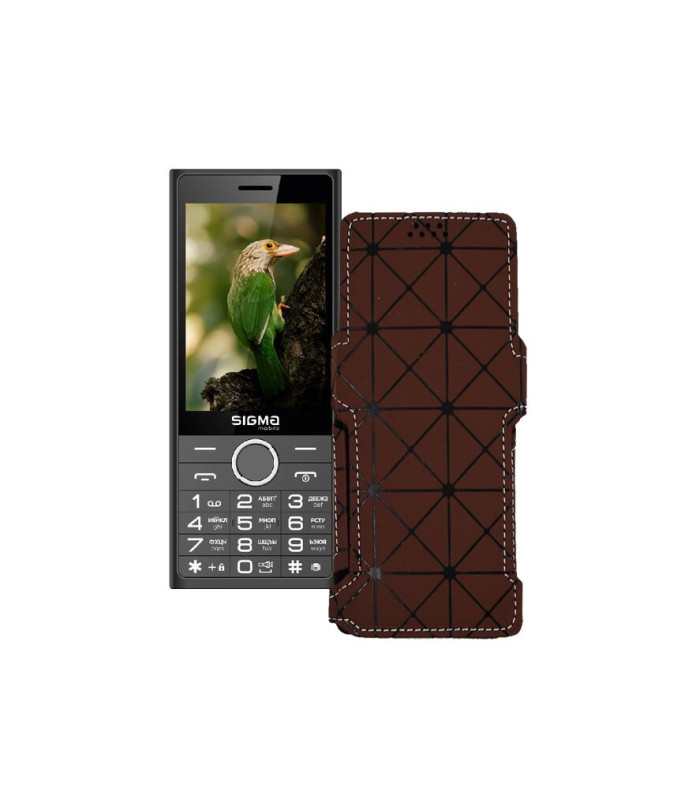 Чохол-книжка з екошкіри для телефону Sigma X-style 353