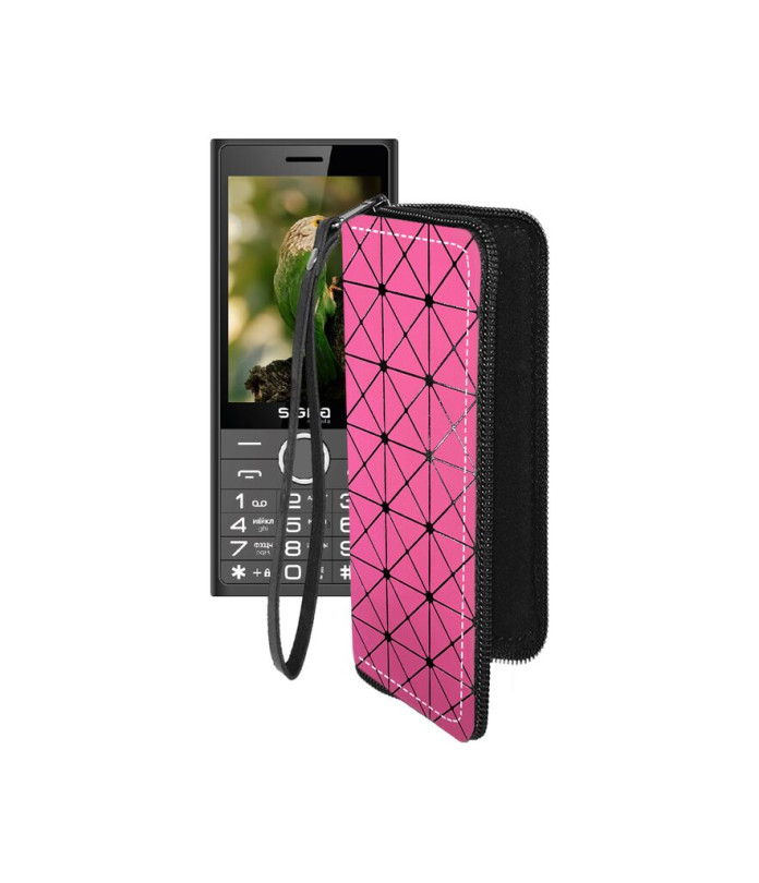 Чохол-гаманець з екошкіри для телефону Sigma X-style 353