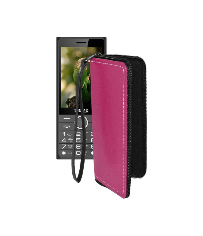 Чохол-гаманець з екошкіри для телефону Sigma X-style 353
