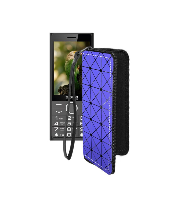 Чохол-гаманець з екошкіри для телефону Sigma X-style 353