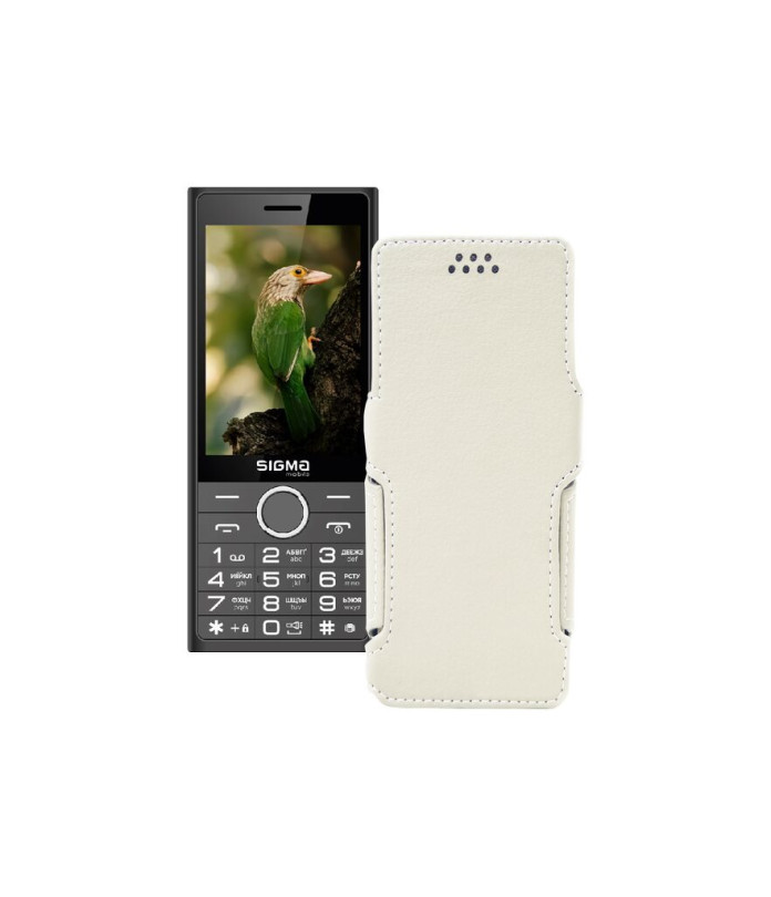 Чохол-книжка з екошкіри для телефону Sigma X-style 353