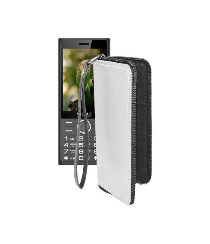 Чохол-гаманець з екошкіри для телефону Sigma X-style 353