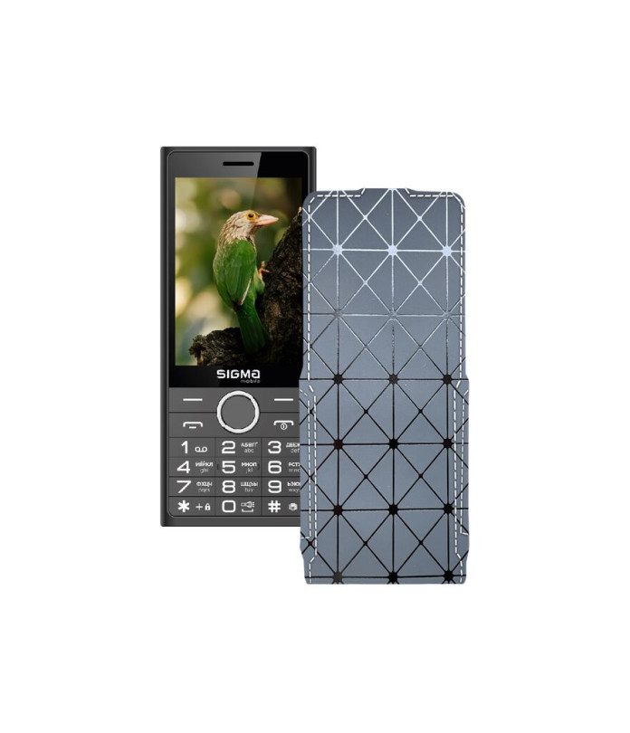 Чохол-флип з екошкіри для телефону Sigma X-style 353