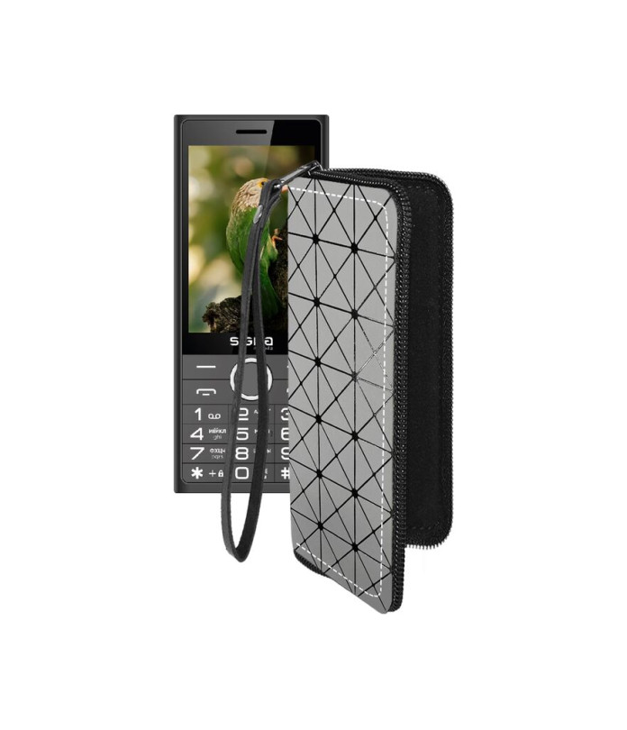 Чохол-гаманець з екошкіри для телефону Sigma X-style 353