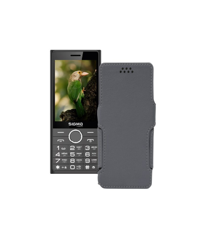Чохол-книжка з екошкіри для телефону Sigma X-style 353