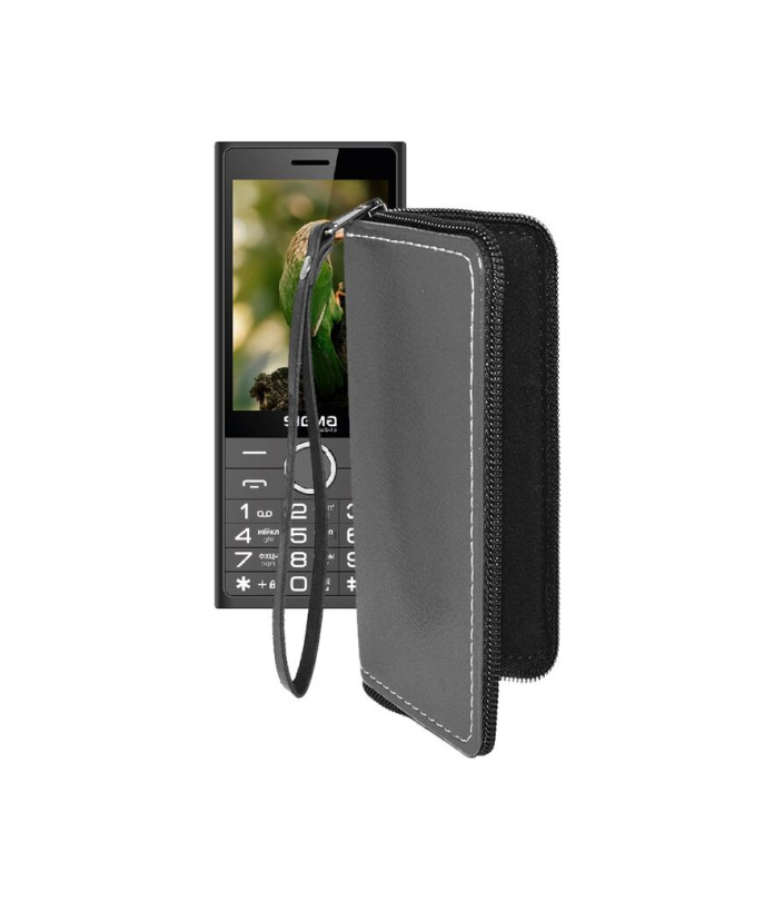 Чохол-гаманець з екошкіри для телефону Sigma X-style 353