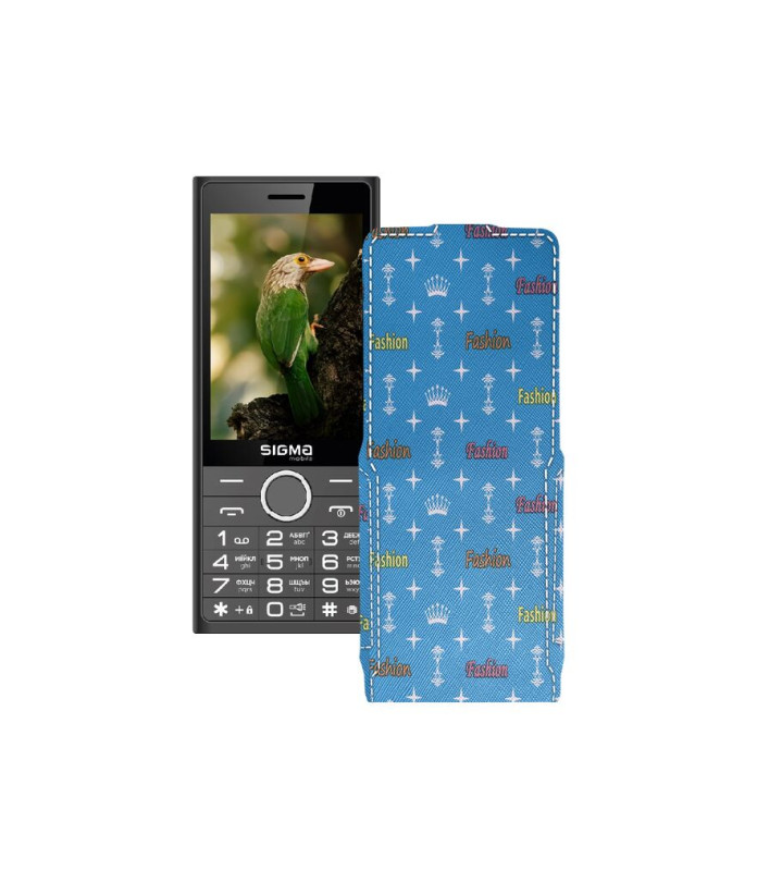 Чохол-флип з екошкіри для телефону Sigma X-style 353