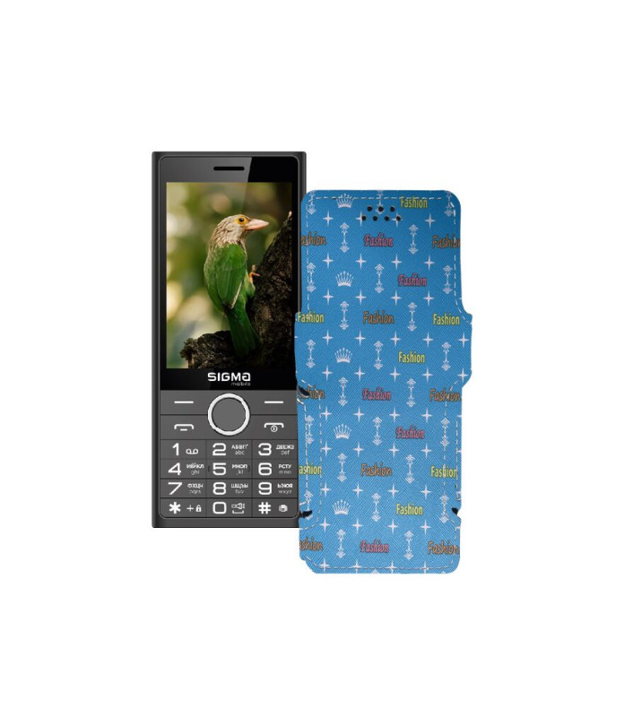 Чохол-книжка з екошкіри для телефону Sigma X-style 353
