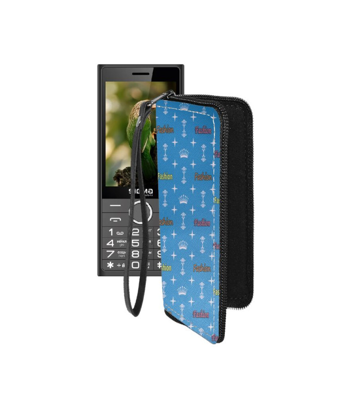 Чохол-гаманець з екошкіри для телефону Sigma X-style 353