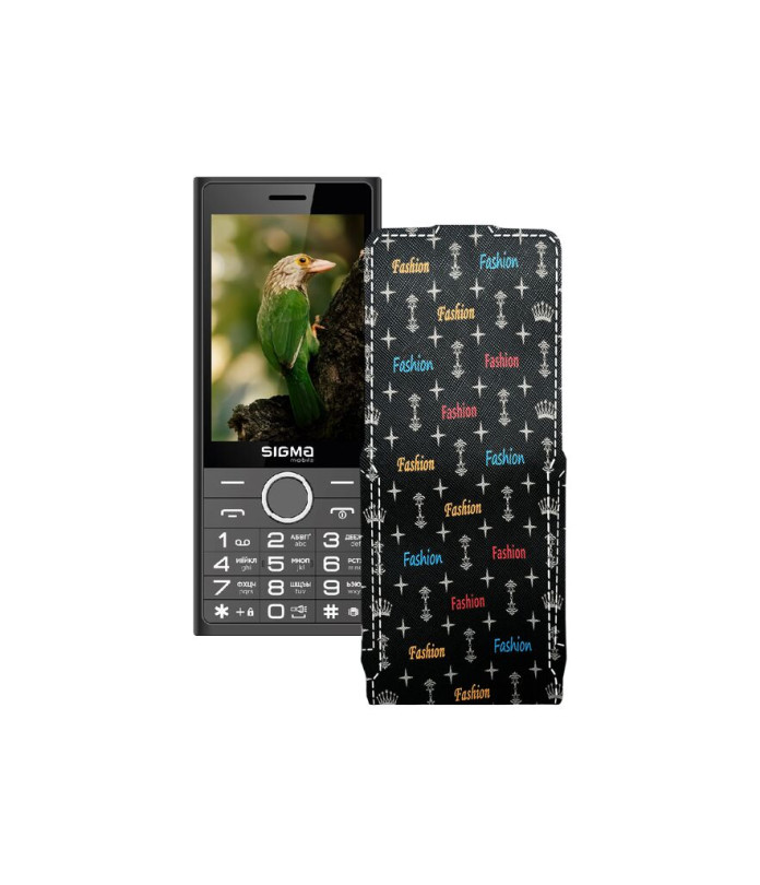 Чохол-флип з екошкіри для телефону Sigma X-style 353