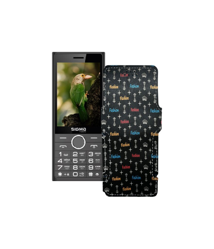 Чохол-книжка з екошкіри для телефону Sigma X-style 353