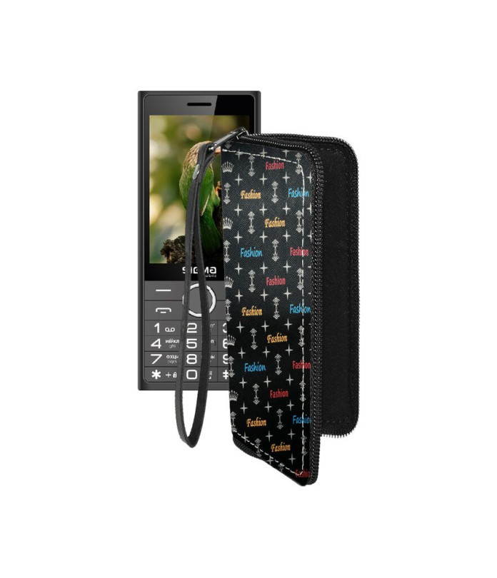 Чохол-гаманець з екошкіри для телефону Sigma X-style 353