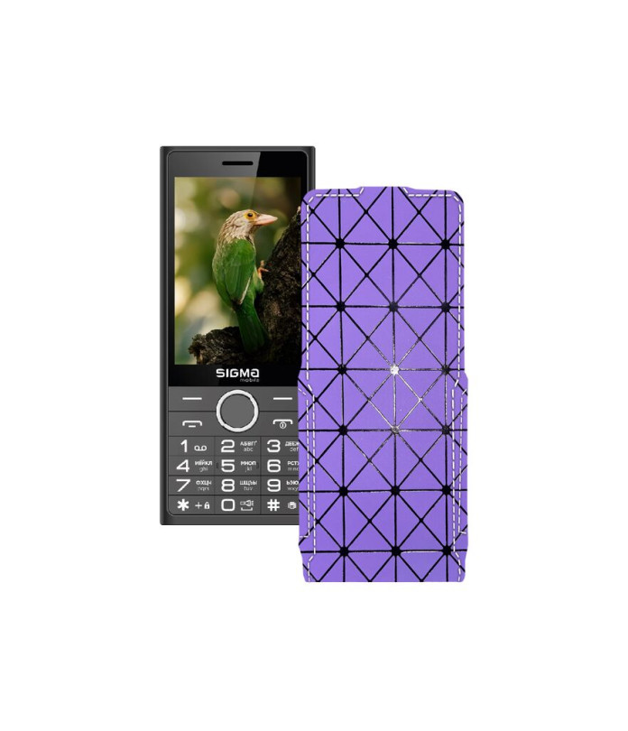 Чохол-флип з екошкіри для телефону Sigma X-style 353