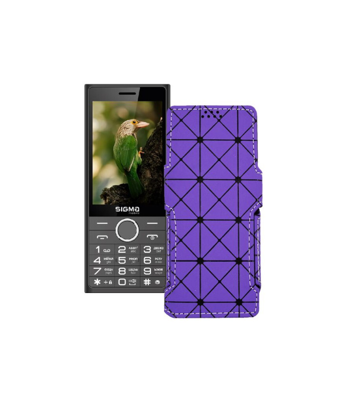 Чохол-книжка з екошкіри для телефону Sigma X-style 353