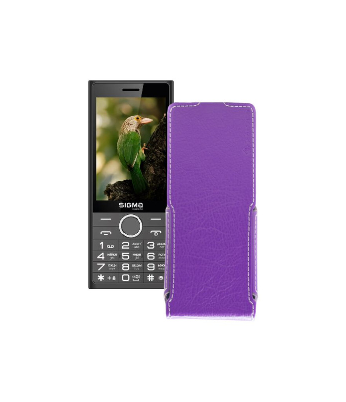 Чохол-флип з екошкіри для телефону Sigma X-style 353
