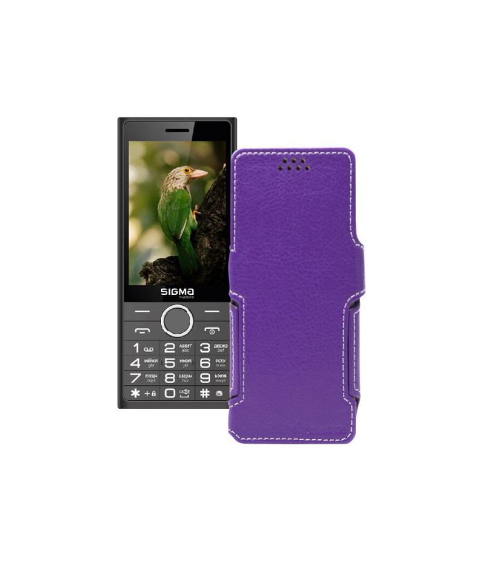 Чохол-книжка з екошкіри для телефону Sigma X-style 353