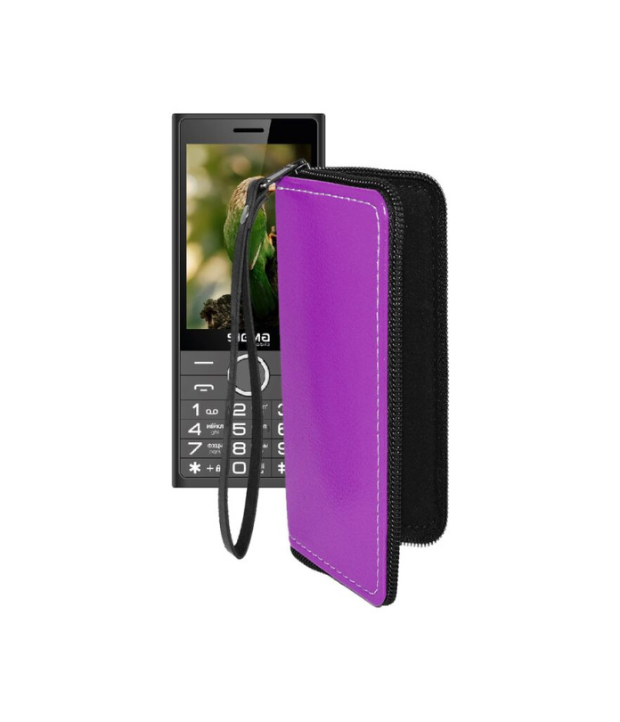 Чохол-гаманець з екошкіри для телефону Sigma X-style 353