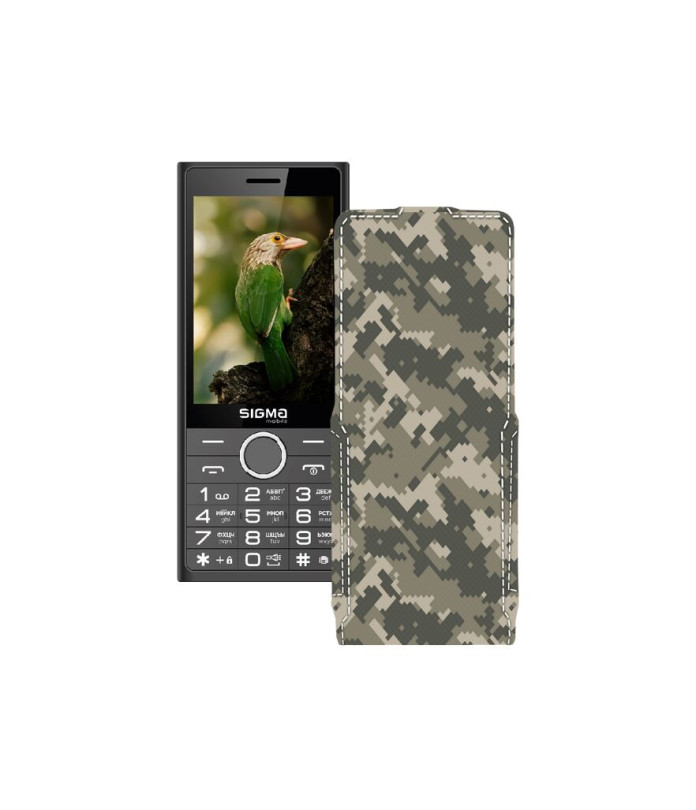 Чохол-флип з екошкіри для телефону Sigma X-style 353