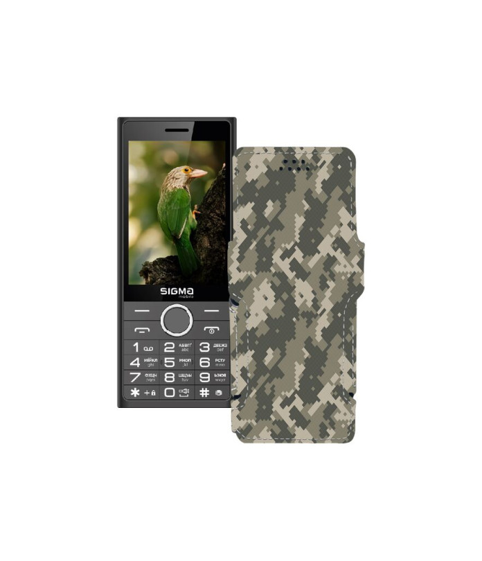 Чохол-книжка з екошкіри для телефону Sigma X-style 353