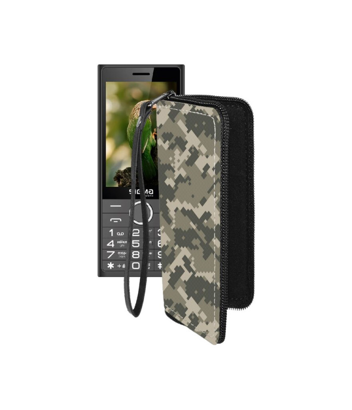 Чохол-гаманець з екошкіри для телефону Sigma X-style 353