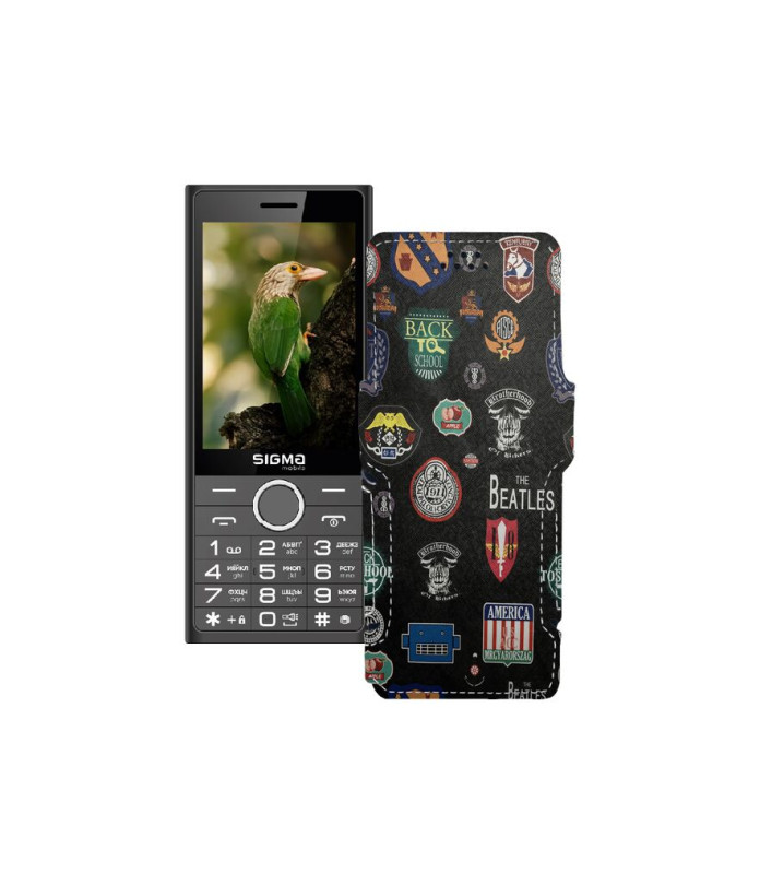 Чохол-книжка з екошкіри для телефону Sigma X-style 353